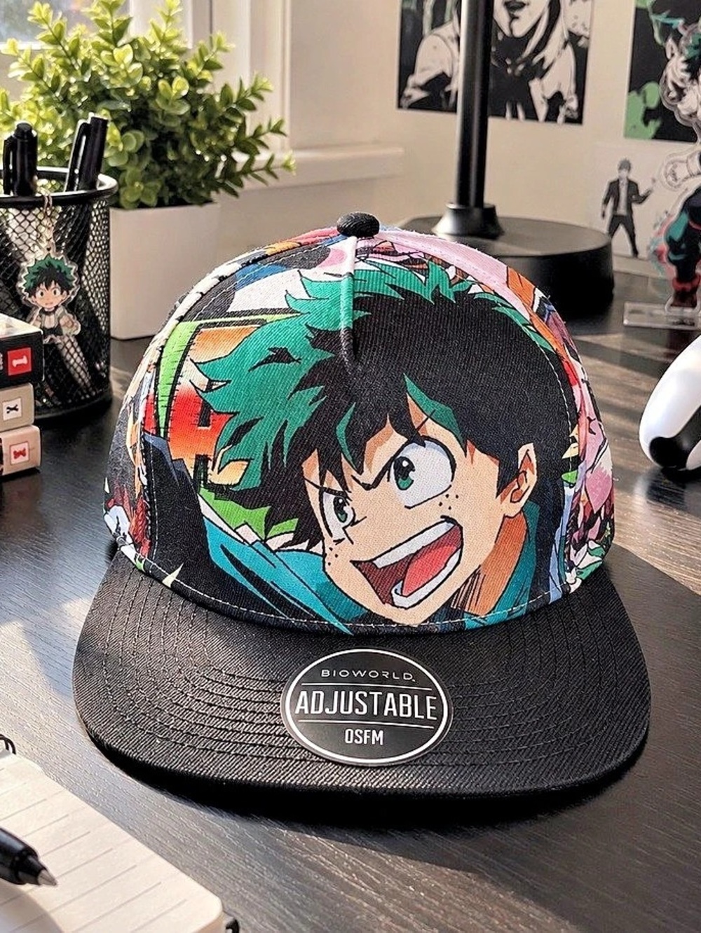 Bioworld My Hero Academia Izuku Midoriya Snapback Hat